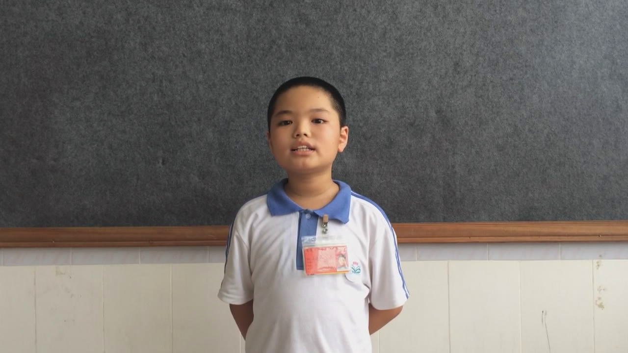 袁潇鹏 组别: 小学组 票数: 2 年龄:10 镇街: 凤岗 学校/单位: 凤谮